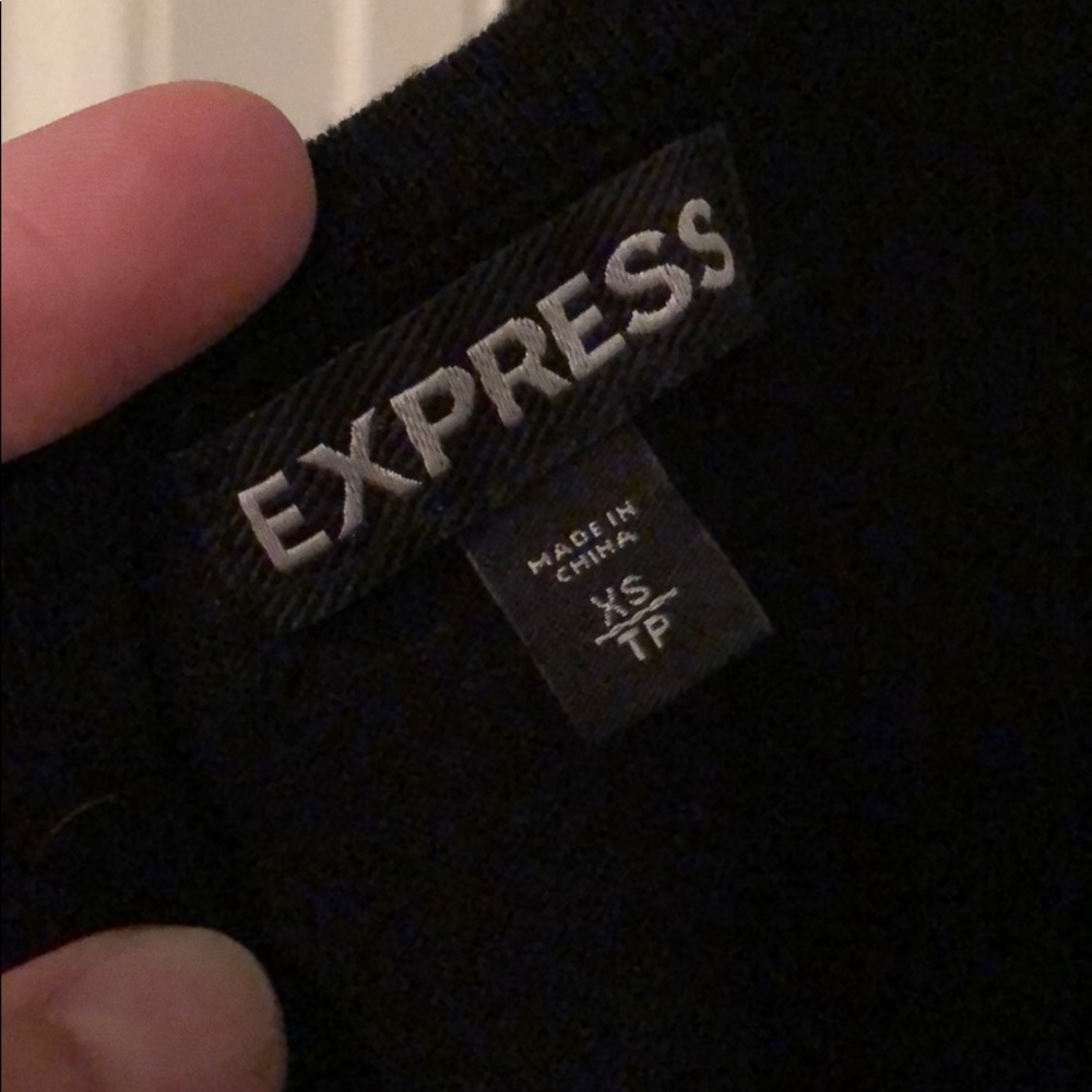 Black Express Sweater Dress - Picture 4 of 5